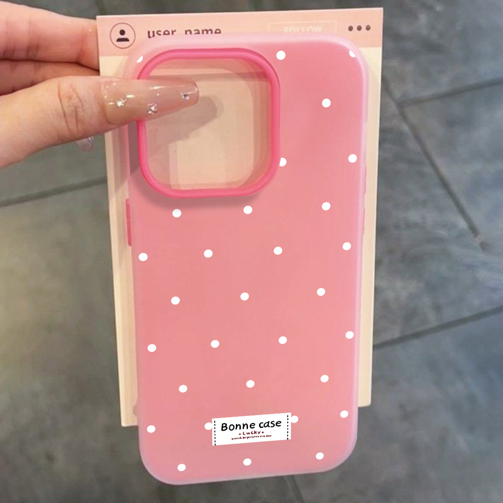 Samsung Galaxy A55 - French Polka Dot INS Cover For