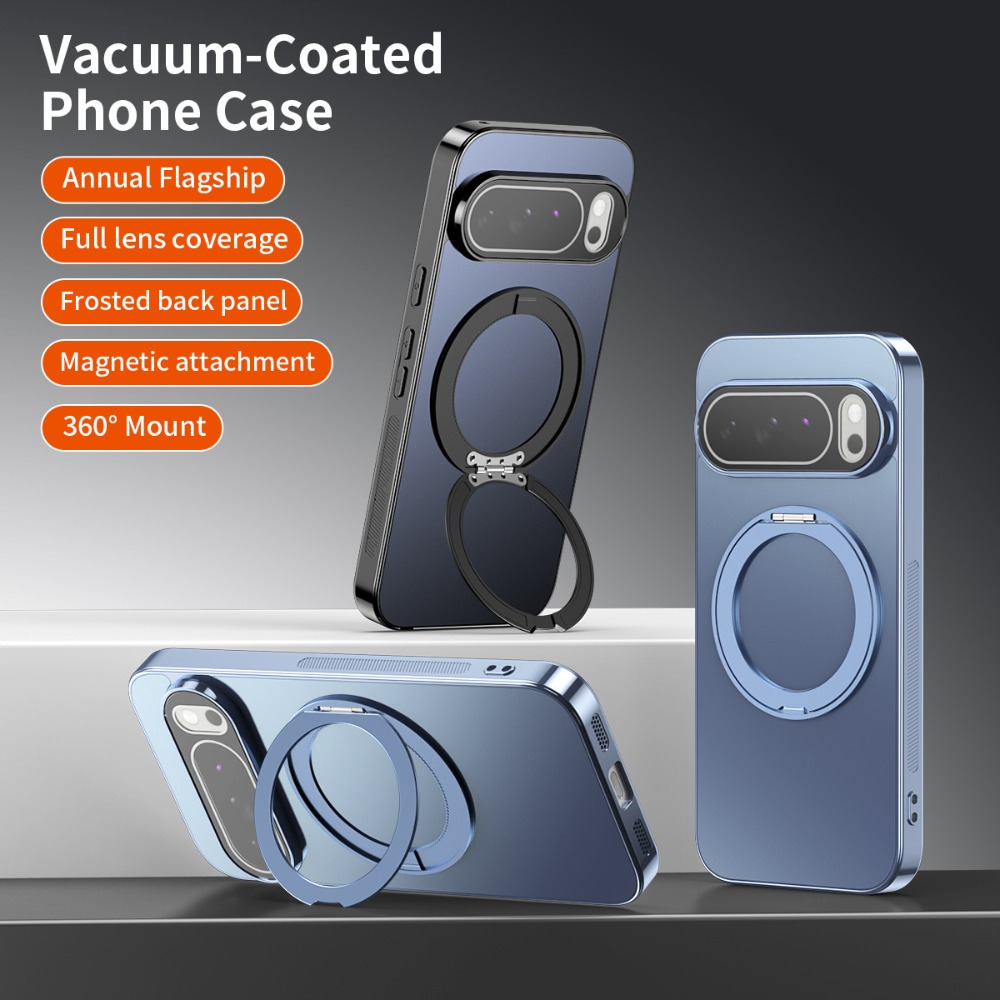 Phone Accessories Stand - 360° Ring Stand Magnetic Phone Case