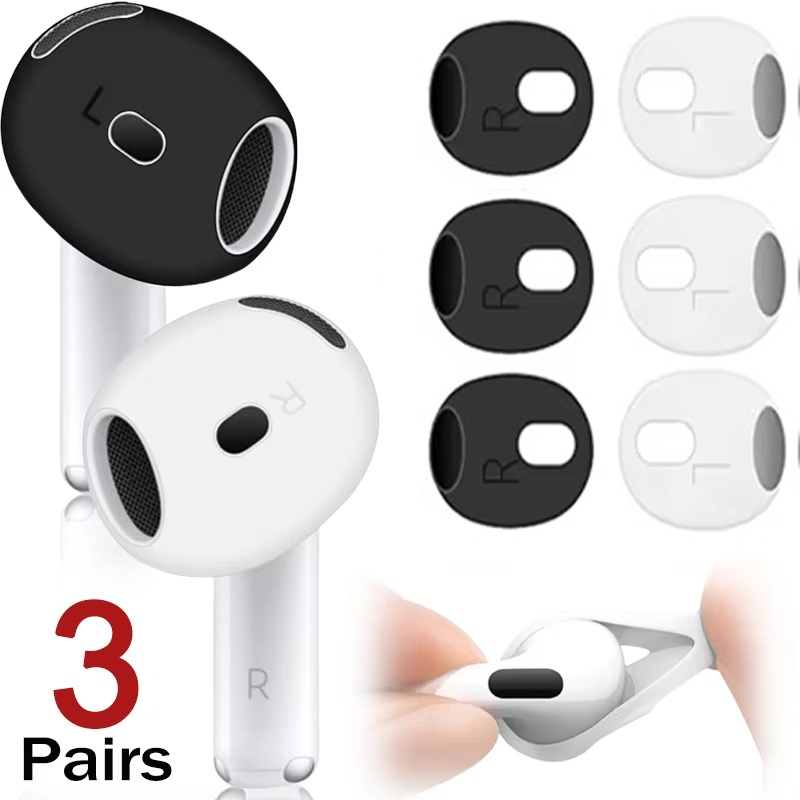Airpod Case Cover - Ultra Thin Soft Silicone Eartips Earbuds