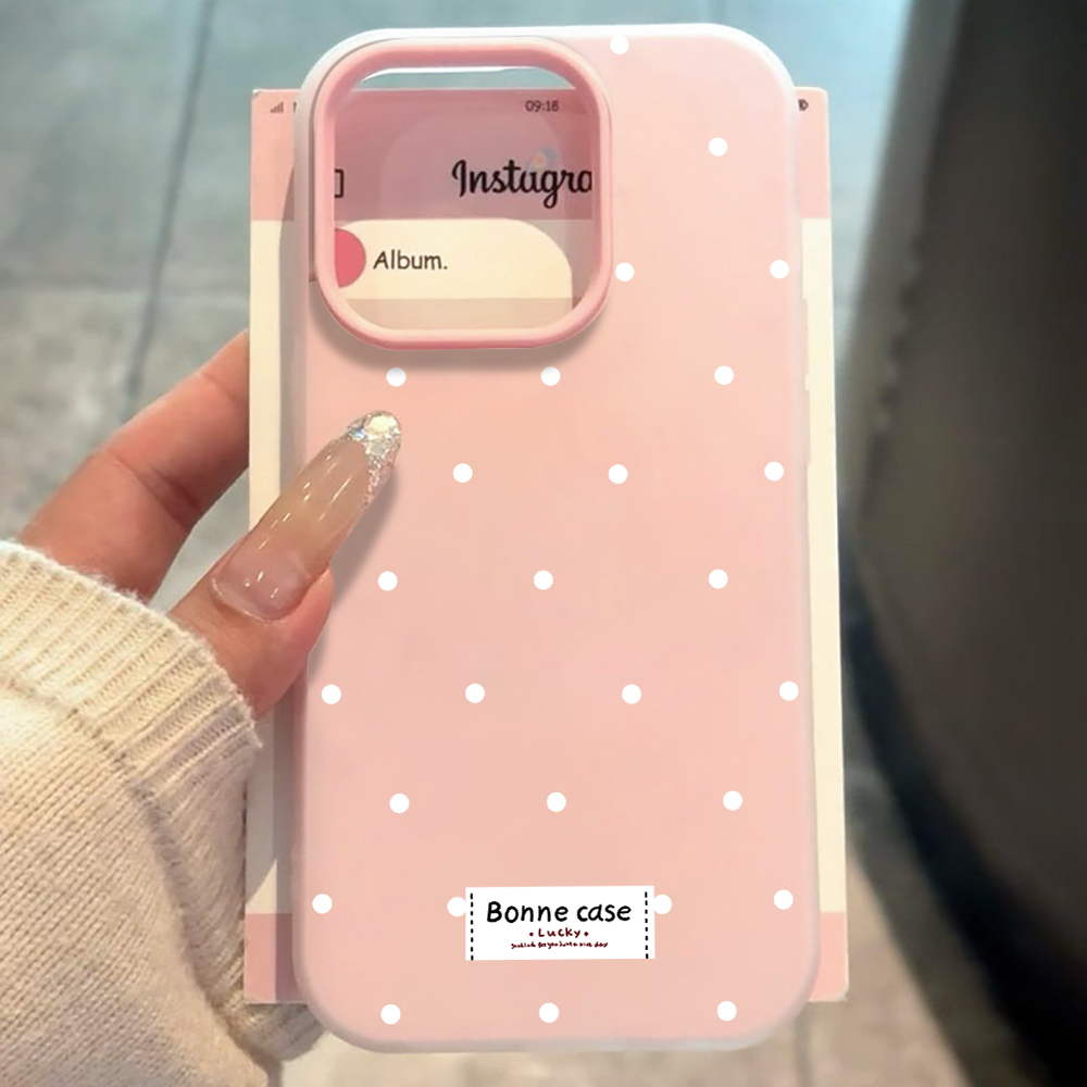 French Polka Dot INS Cover For - Samsung Galaxy A55 recension och pris