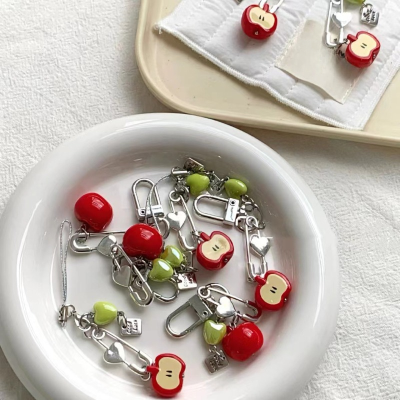 Fashion Fruit Phone Chain Keyc - Phone Accessories Red recension och pris