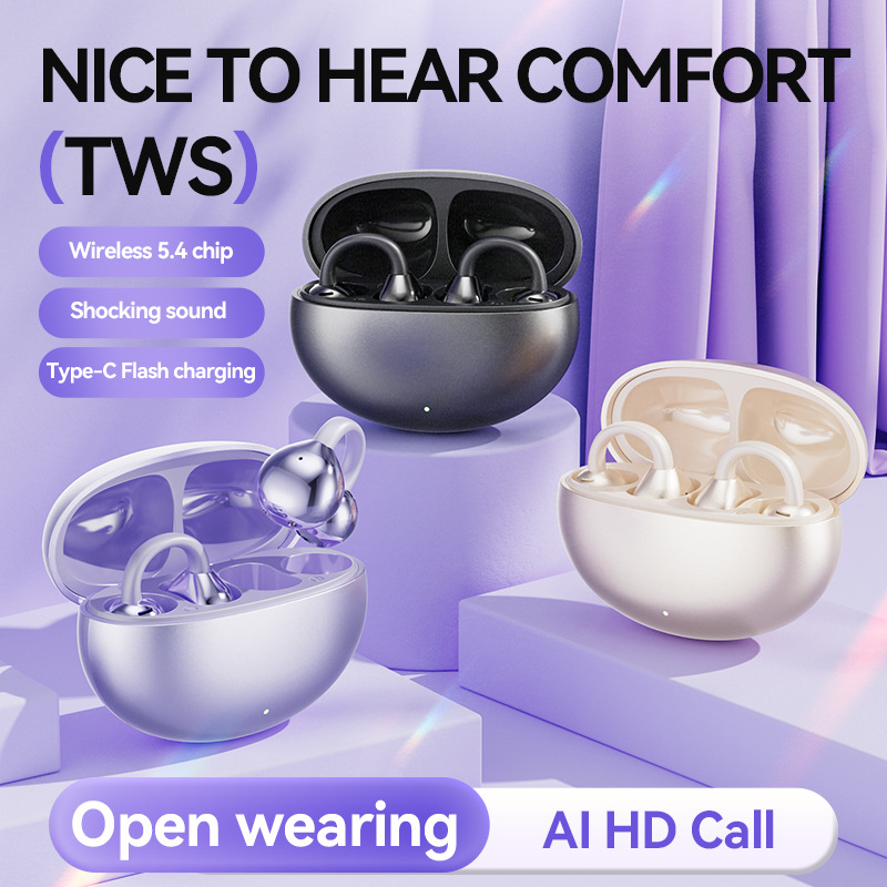 New Hot-Selling Ear-Clip Bluet - Bluetooth Earphone Tws recension och pris