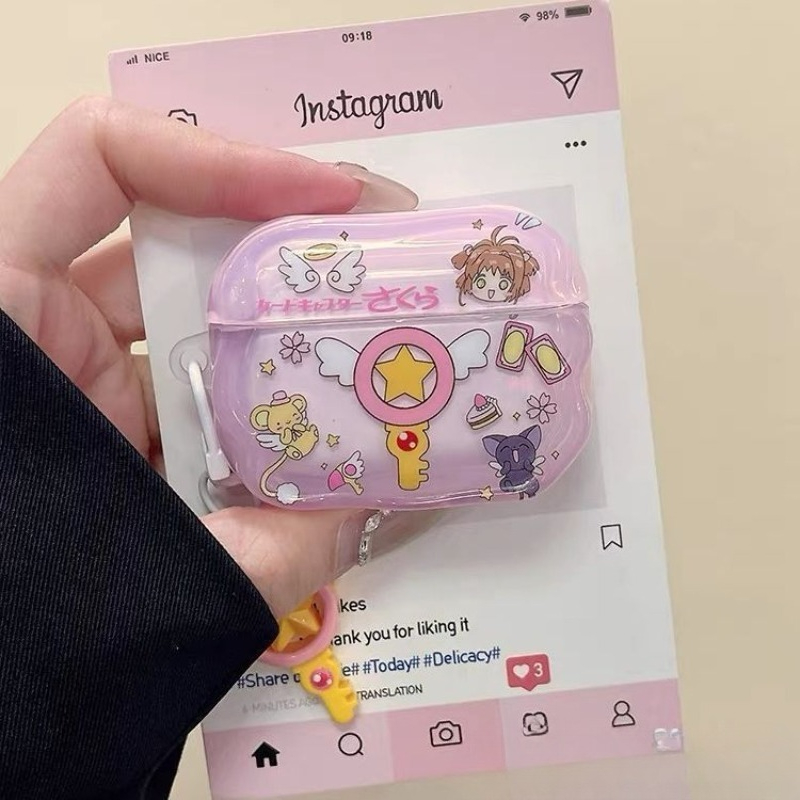 Cartoon Cardcaptor Sakura Magi - Airpod Case Cover recension och pris