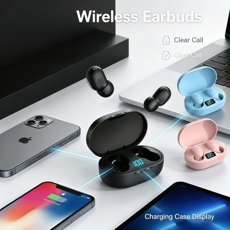 2026 New TWS E6S Fone Bluetoot - Bluetooth Earphone Tws recension och pris