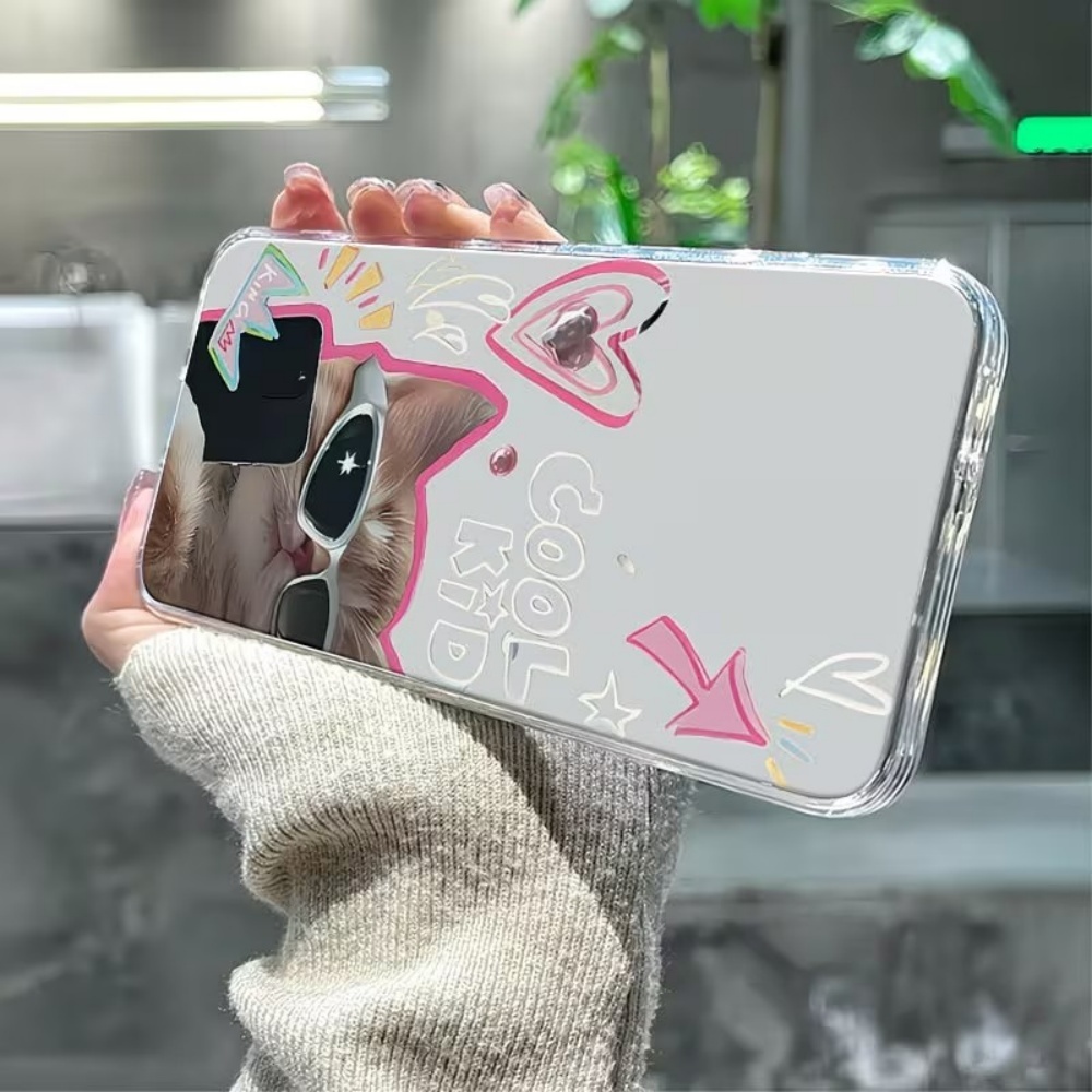Puppy Pattern Clear TPU Phone  - Samsung Galaxy A55 recension och pris