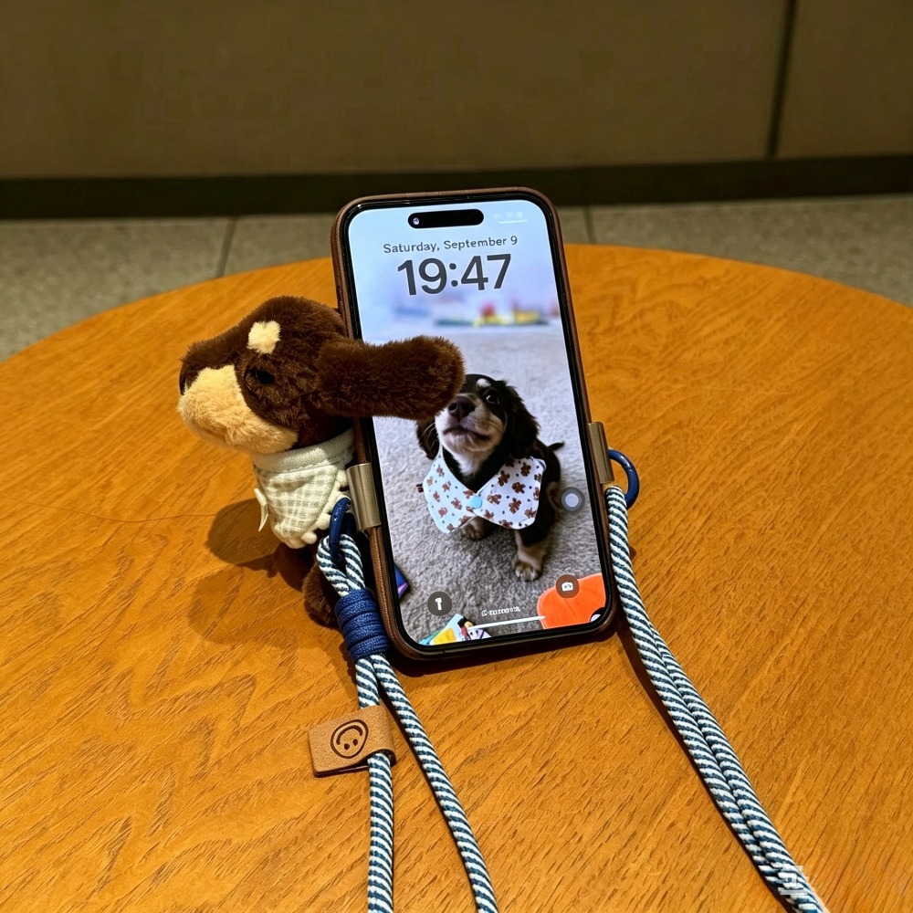 Cute Cartoon Dachshund Plush D - Phone Accessories Stand recension och pris