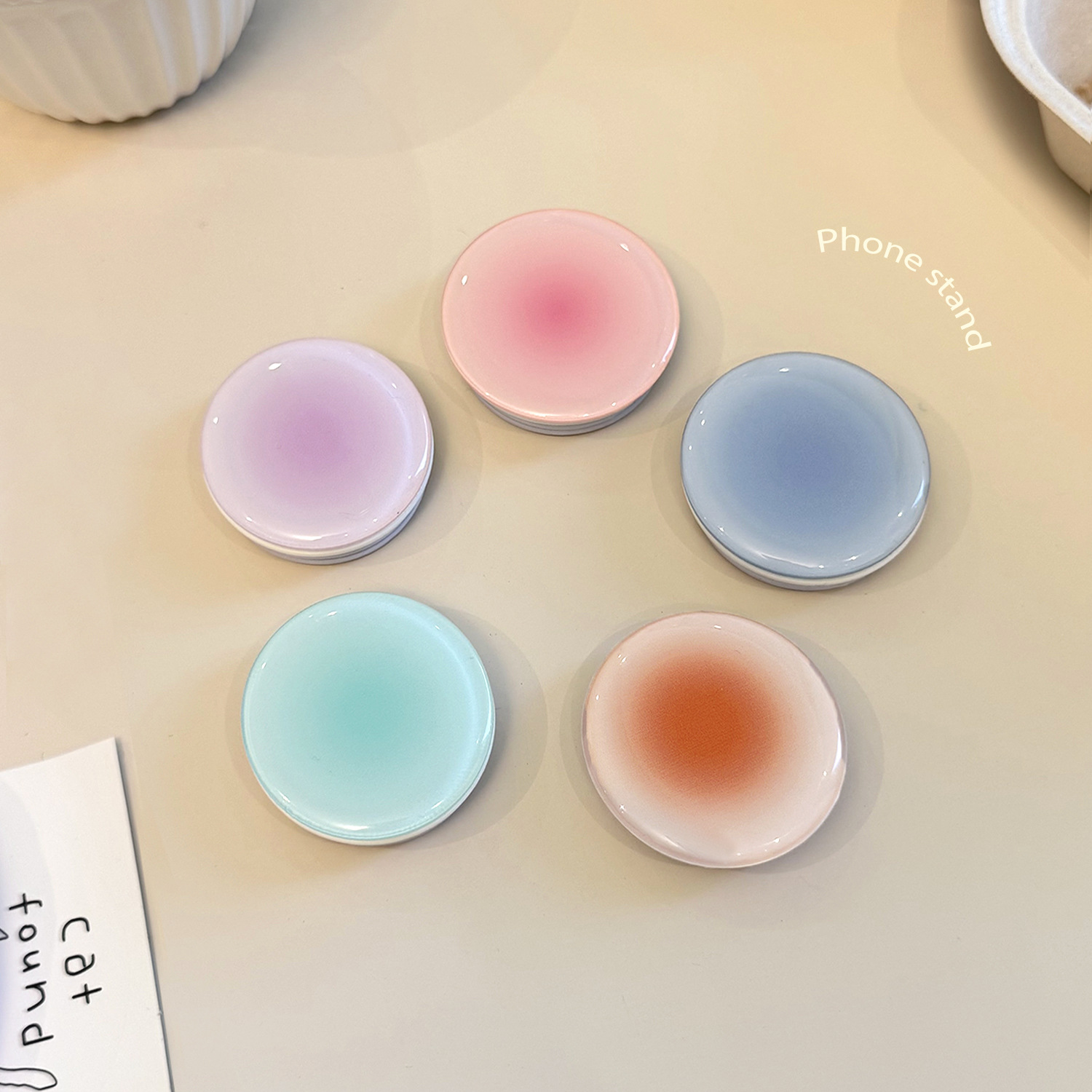 Ins Style Gradient Phone Grip  - Phone Accessories Stand recension och pris