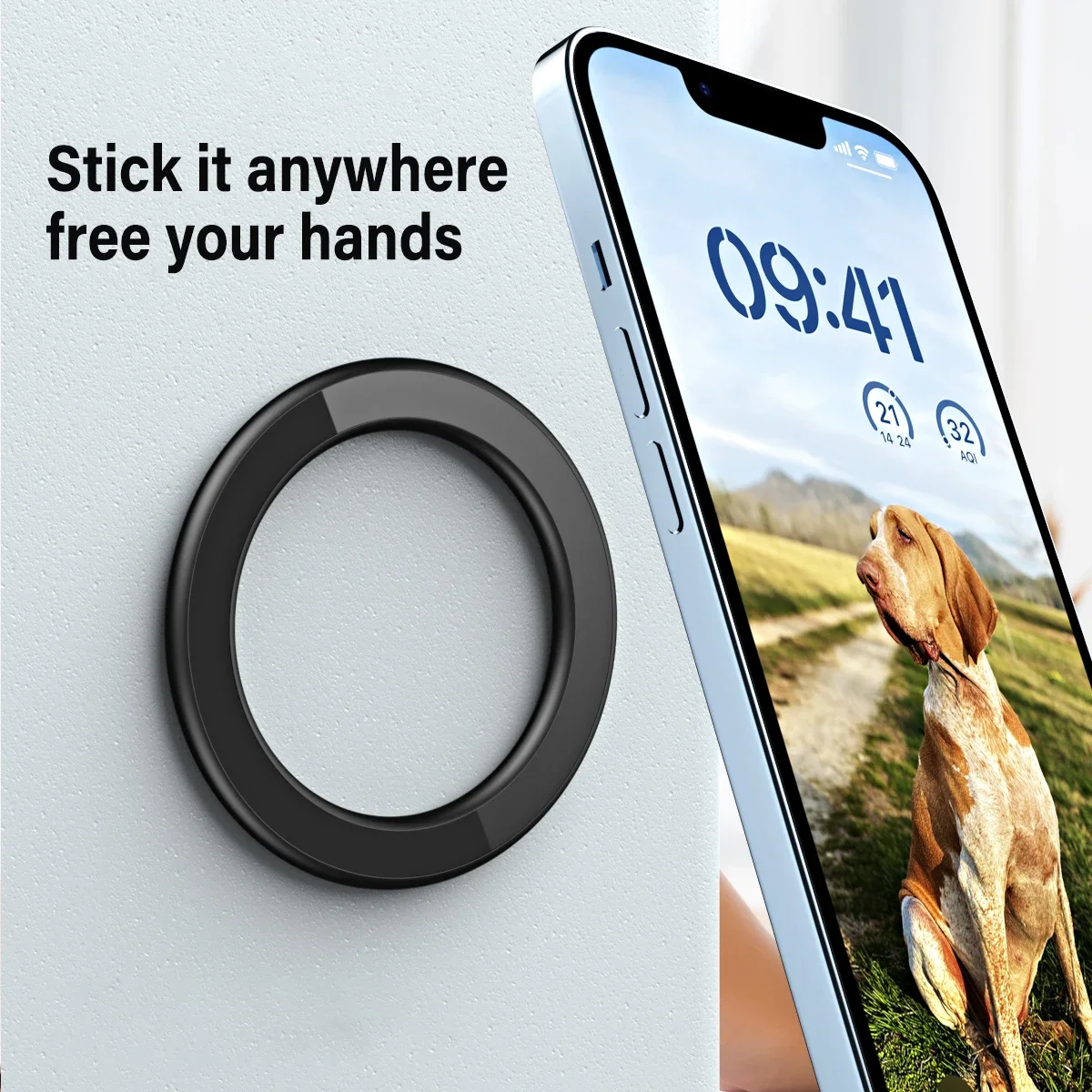 For MagSafe Magnetic Ring Hold - Phone Accessories Stand recension och pris