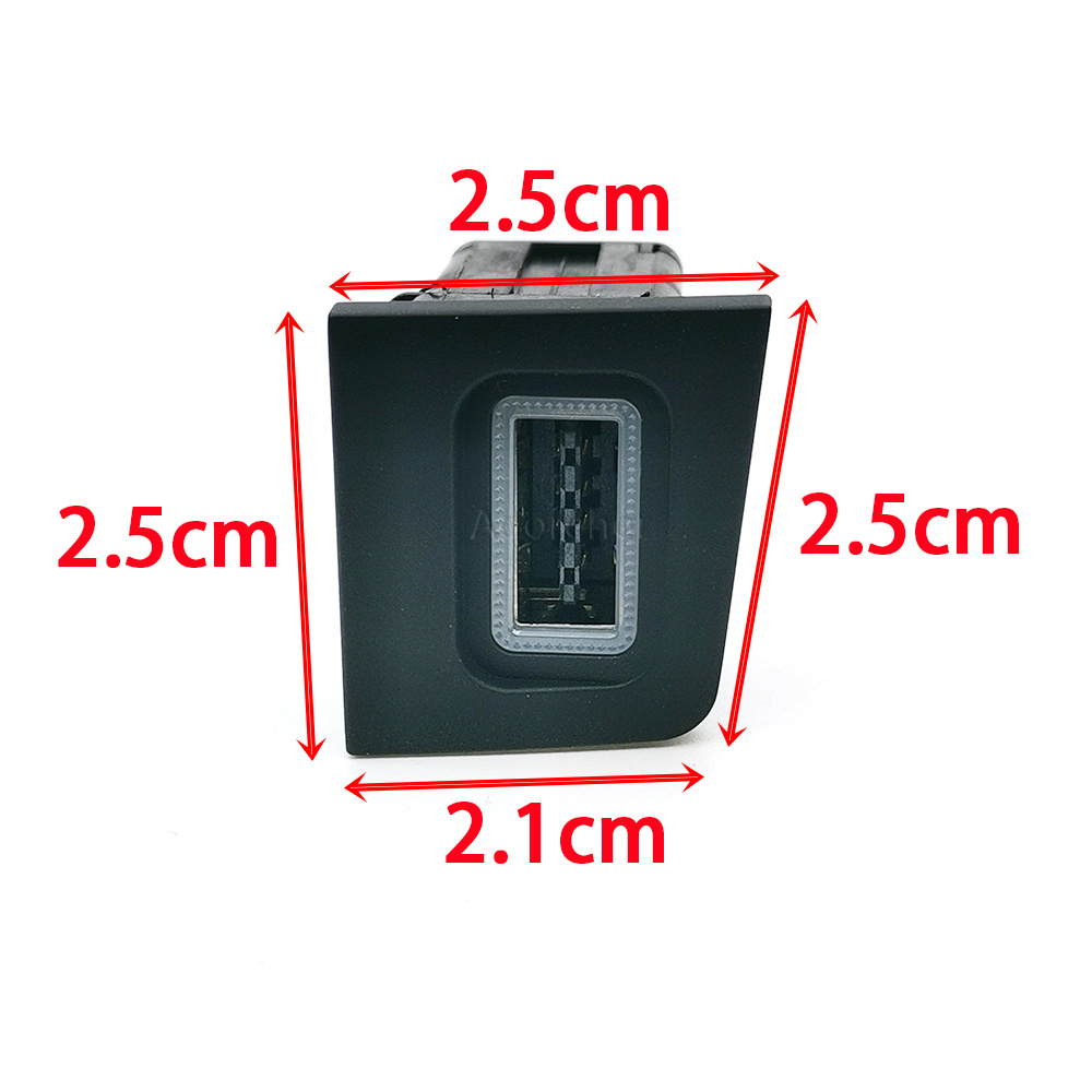 1PC Red LED Car Phone Charger  - Phone Accessories Red recension och pris