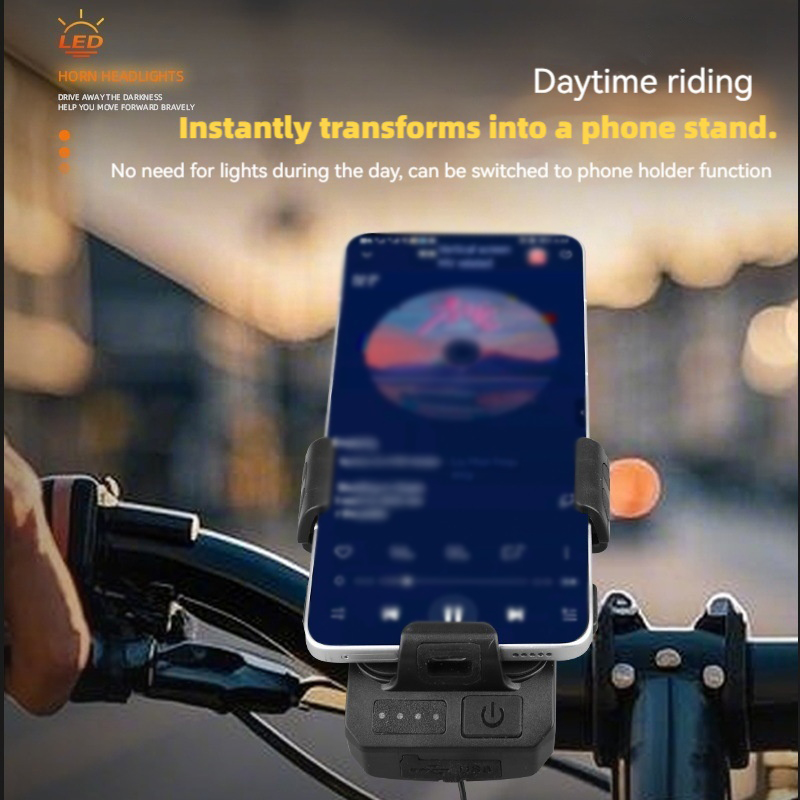 Bicycle Front Light with Horn  - Phone Zone Accessories & Repair Lake Charles Reviews recension och pris
