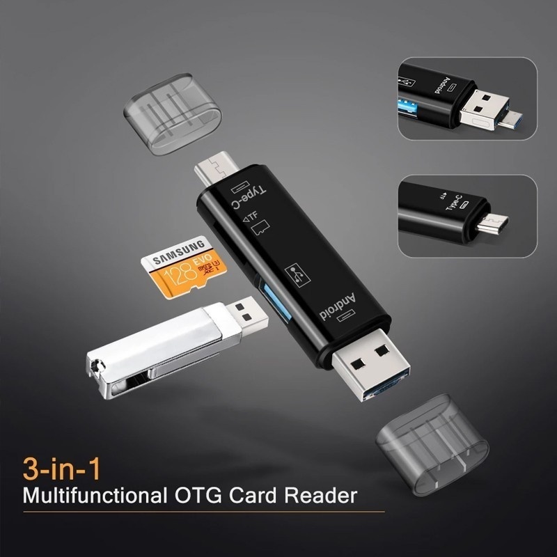 5 in 1 Multifunction Usb 2.0 T - Micro Sd Card recension och pris