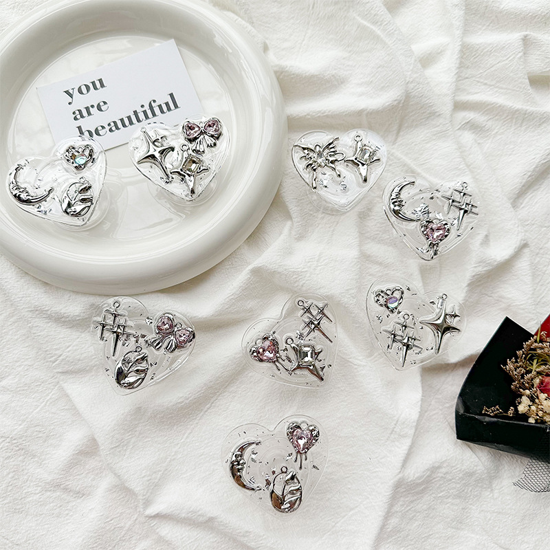 Clear Heart Phone Grip Holder  - Phone Accessories Stand recension och pris
