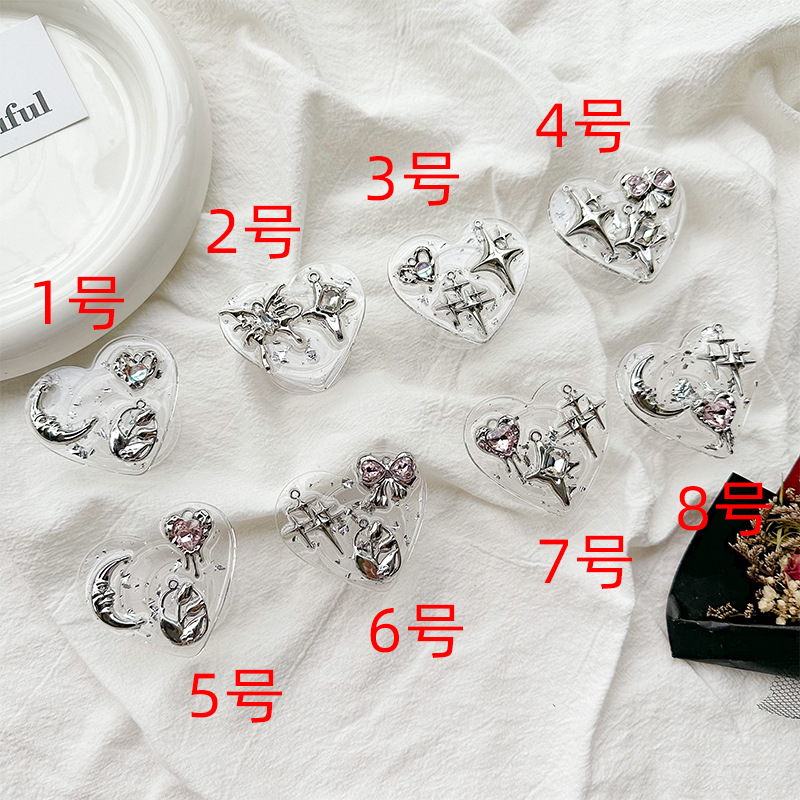 Clear Heart Phone Grip Holder  - Phone Accessories Stand recension och pris