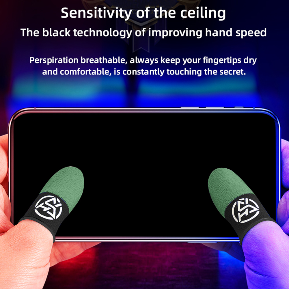 Mobile Finger Sleeve Breathabl - Phone Accessories Red recension och pris