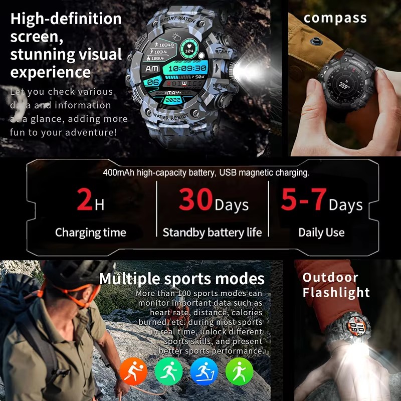 2026 Smart Watch Sport Outdoor - Phone Zone Accessories & Repair Lake Charles Reviews recension och pris