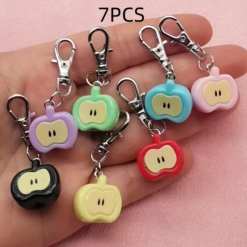 7pcs resin simulated Apple key - Phone Accessory recension och pris
