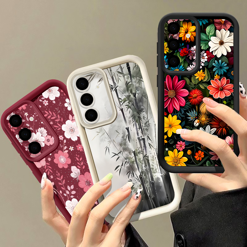 Colorful Flowers Pattern Case  - Samsung Galaxy A55 recension och pris