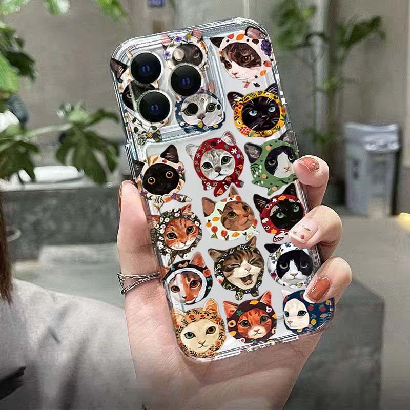 Cute Bandana Cat Clear Phone C - Samsung Galaxy A55 recension och pris