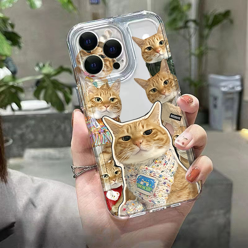 Cute Bandana Cat Clear Phone C - Samsung Galaxy A55 recension och pris