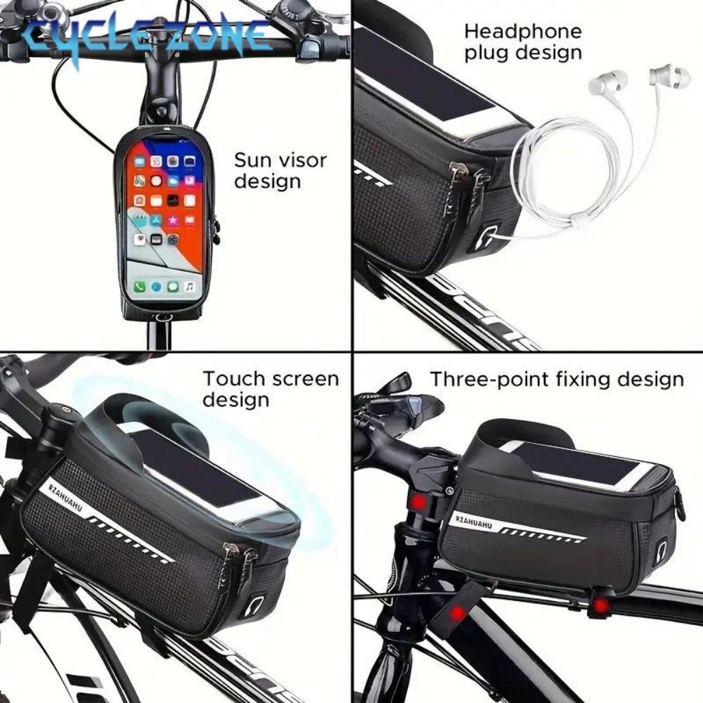 Bicycle Front Beam Bag Front T - Phone Zone Accessories & Repair Lake Charles Reviews recension och pris