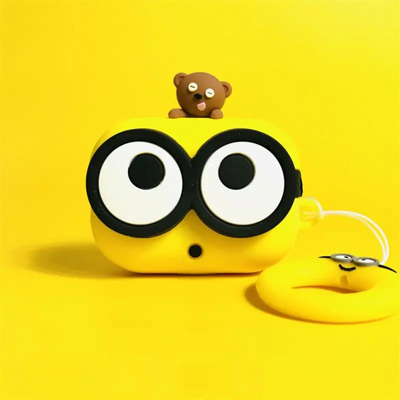 Minionsed Cute Cartoon Silicon - Airpod Case Cover recension och pris