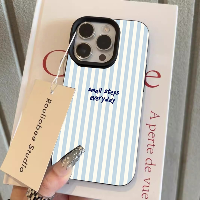 Blue English Blue White Stripe - Samsung Galaxy A55 recension och pris
