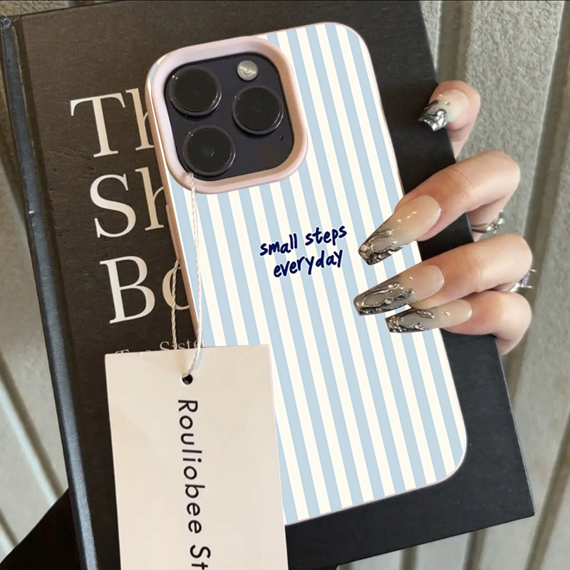 Blue English Blue White Stripe - Samsung Galaxy A55 recension och pris