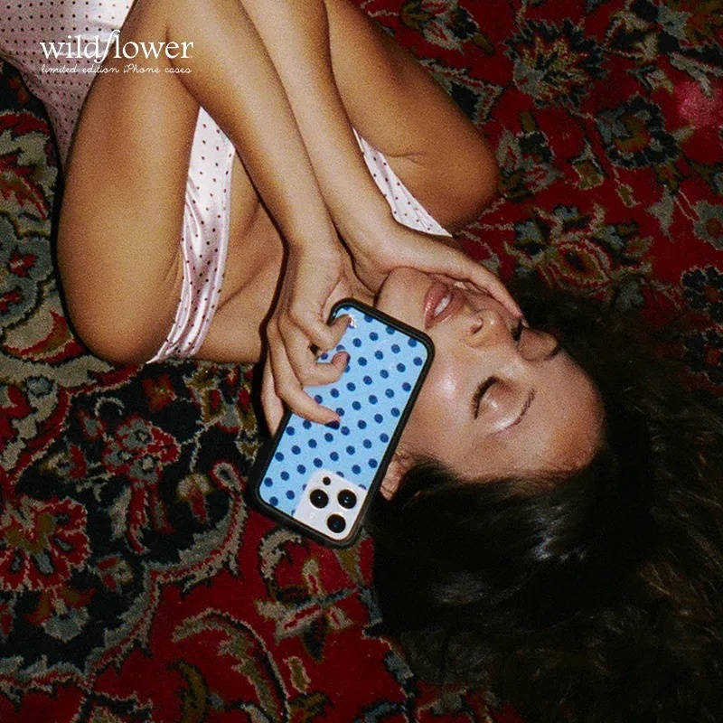 Wildflower 3D Polka Dots Phone - Phone Accessories Red recension och pris
