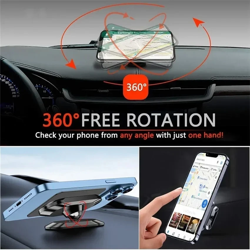 New Magnetic Car Phone Holder  - Phone Accessories Stand recension och pris