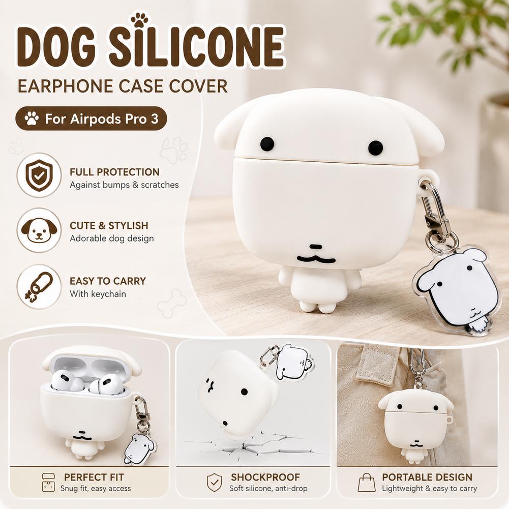 For AirPods 4 Pro 2 3 Case 3D  - Airpod Case Cover recension och pris