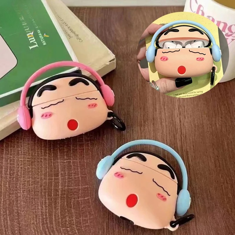Crayon ShinChans Case for Appl - Airpod Case Cover recension och pris