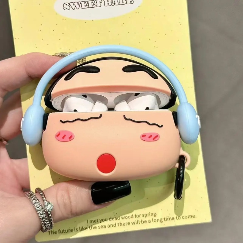 Crayon ShinChans Case for Appl - Airpod Case Cover recension och pris